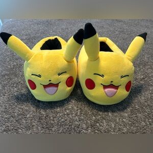 Pikachu Plush Slippers
